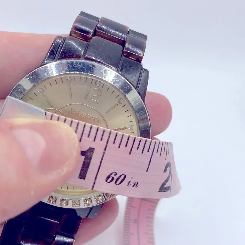Working! Ladies Valletta Acrylic Tortoiseshell Band Watch